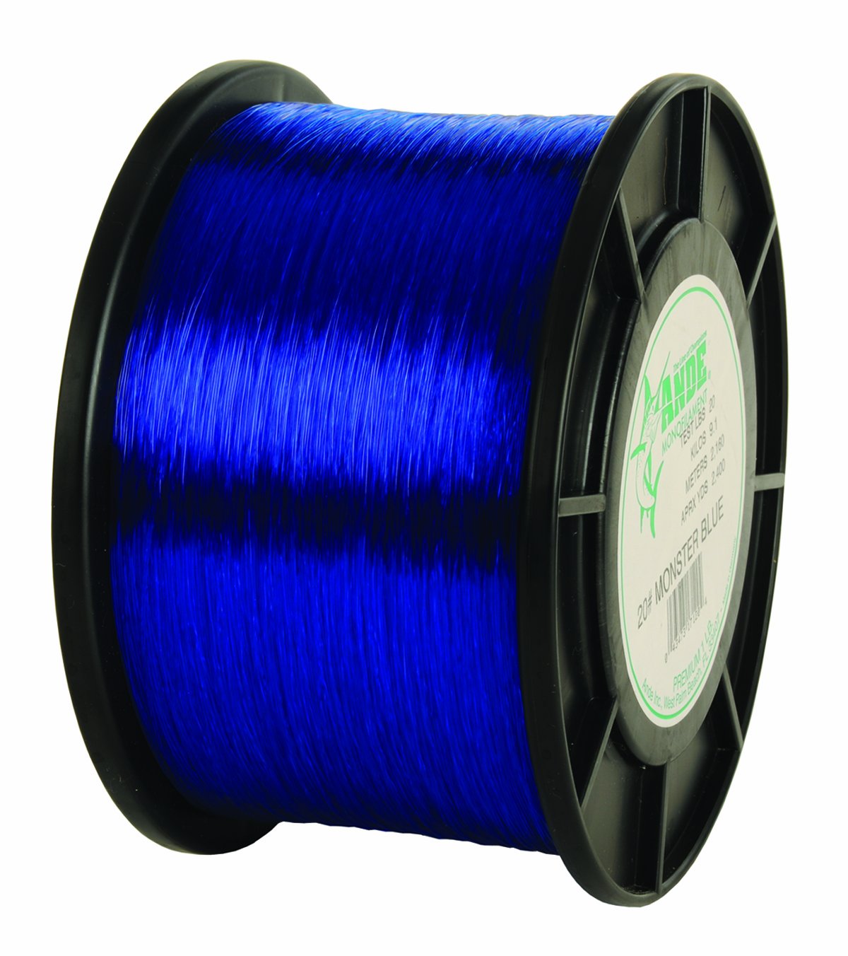 Ande Monster Fishing Lines, 2 lb/ 30 lb, Blue