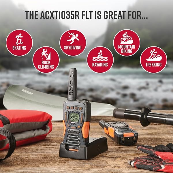 Cobra ACXT1035R FLT Walkie Talkie - 5