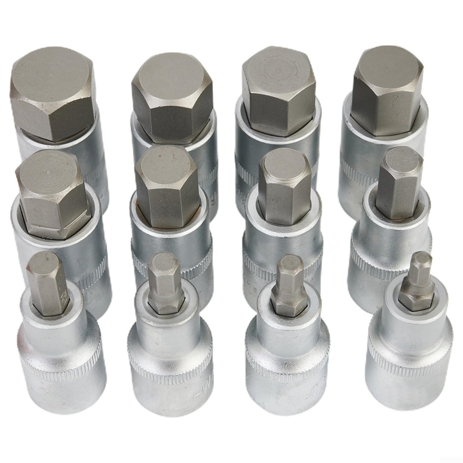 Douilles hexagonales 1/2" pour débloquer les boulons rouillés des tondeuses et des moteurs