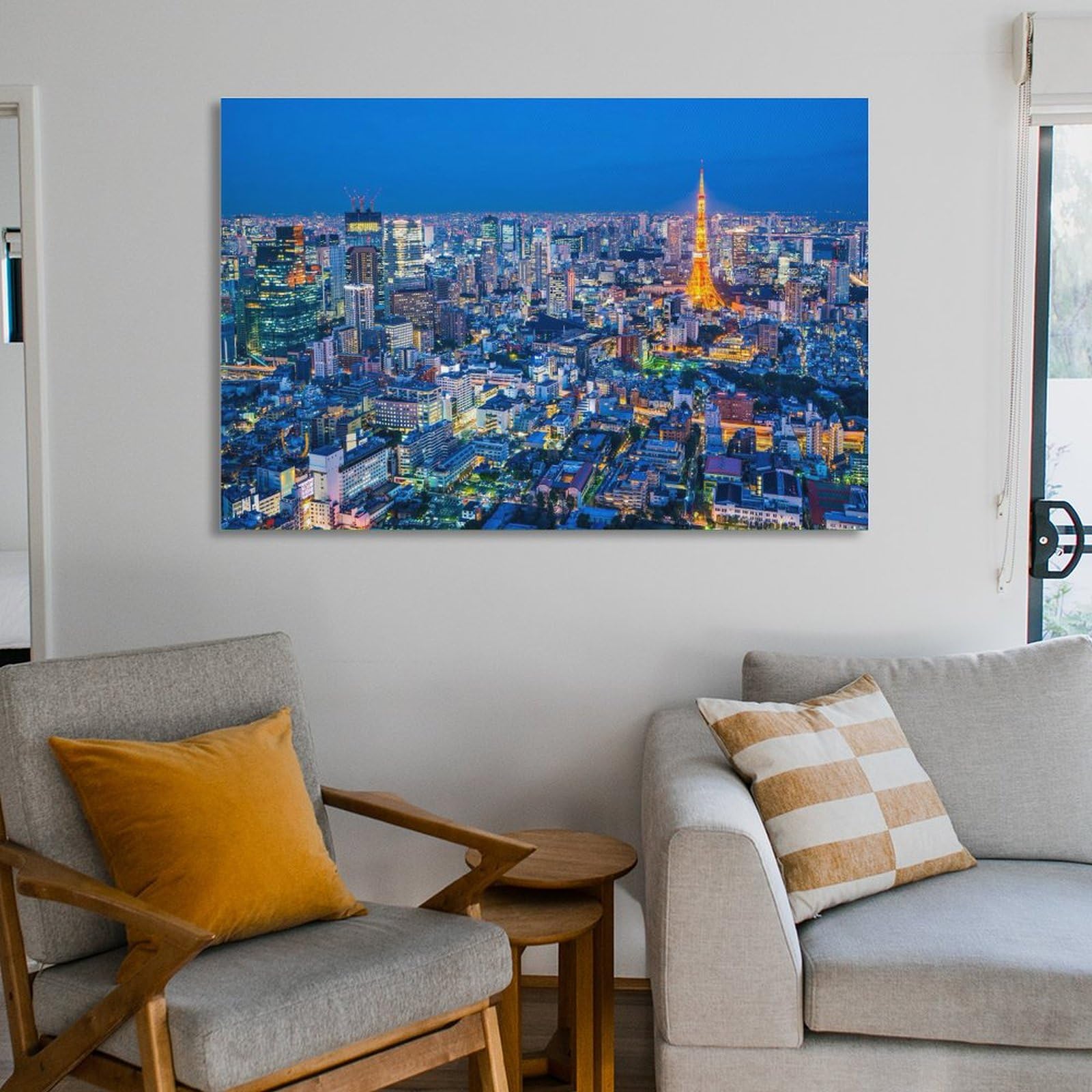 インテリア 東京 夜景 アートパネル Amazon.co.jp: 風景 インテリア 絵画 東京夜景 おしゃれアート 景色
