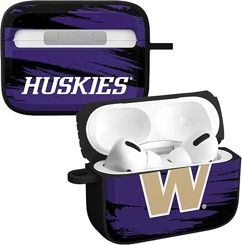 Miniatura 12 de AFFINITY BANDS Washington Huskies Camo HDX - Funda compatible con Apple AirPods Generación 3 Camo,Champion Series,Classic,Washington
