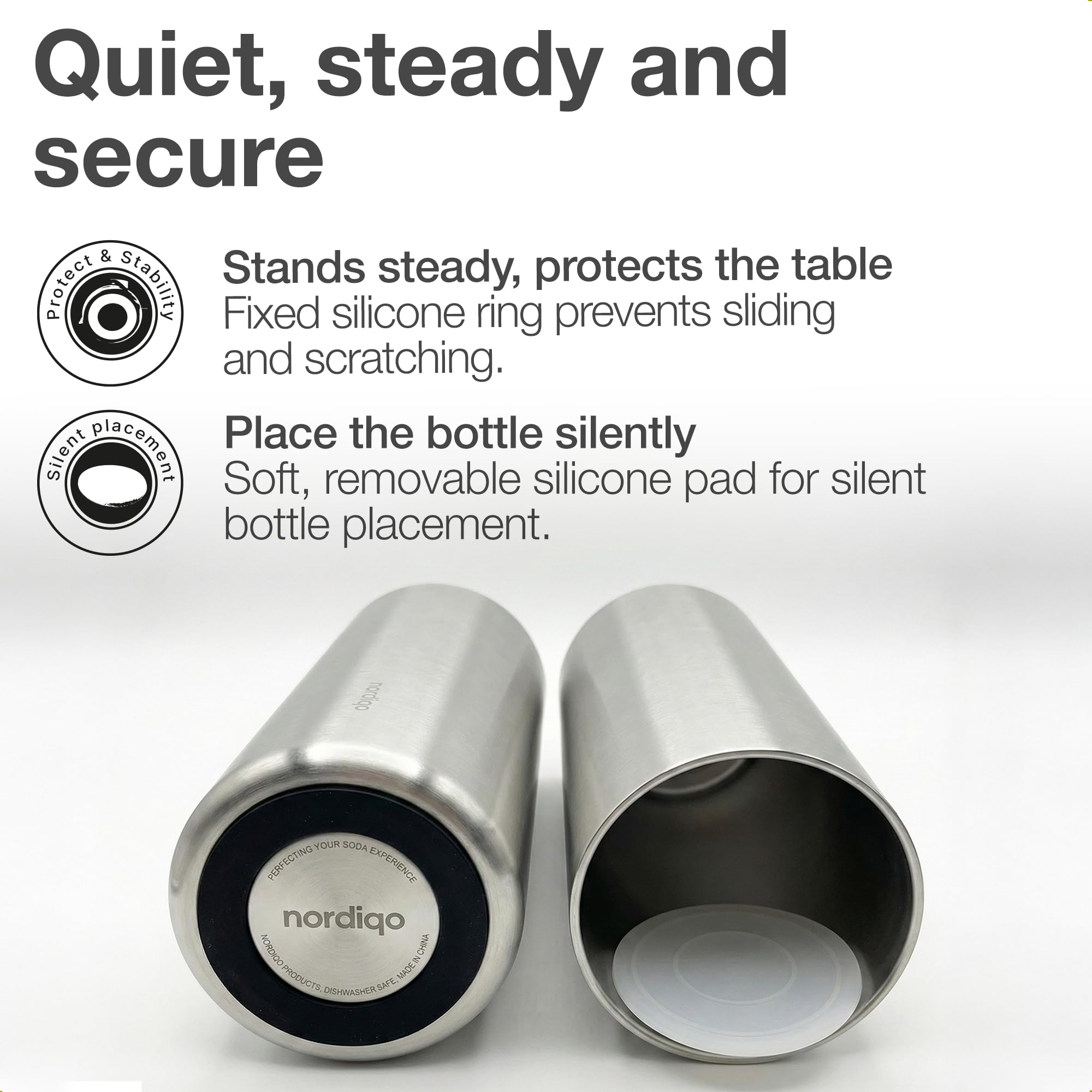Stainless Steel Wine Chiller - Tall & Slim 9.5" Bottle Cooler — Amazon image 6
