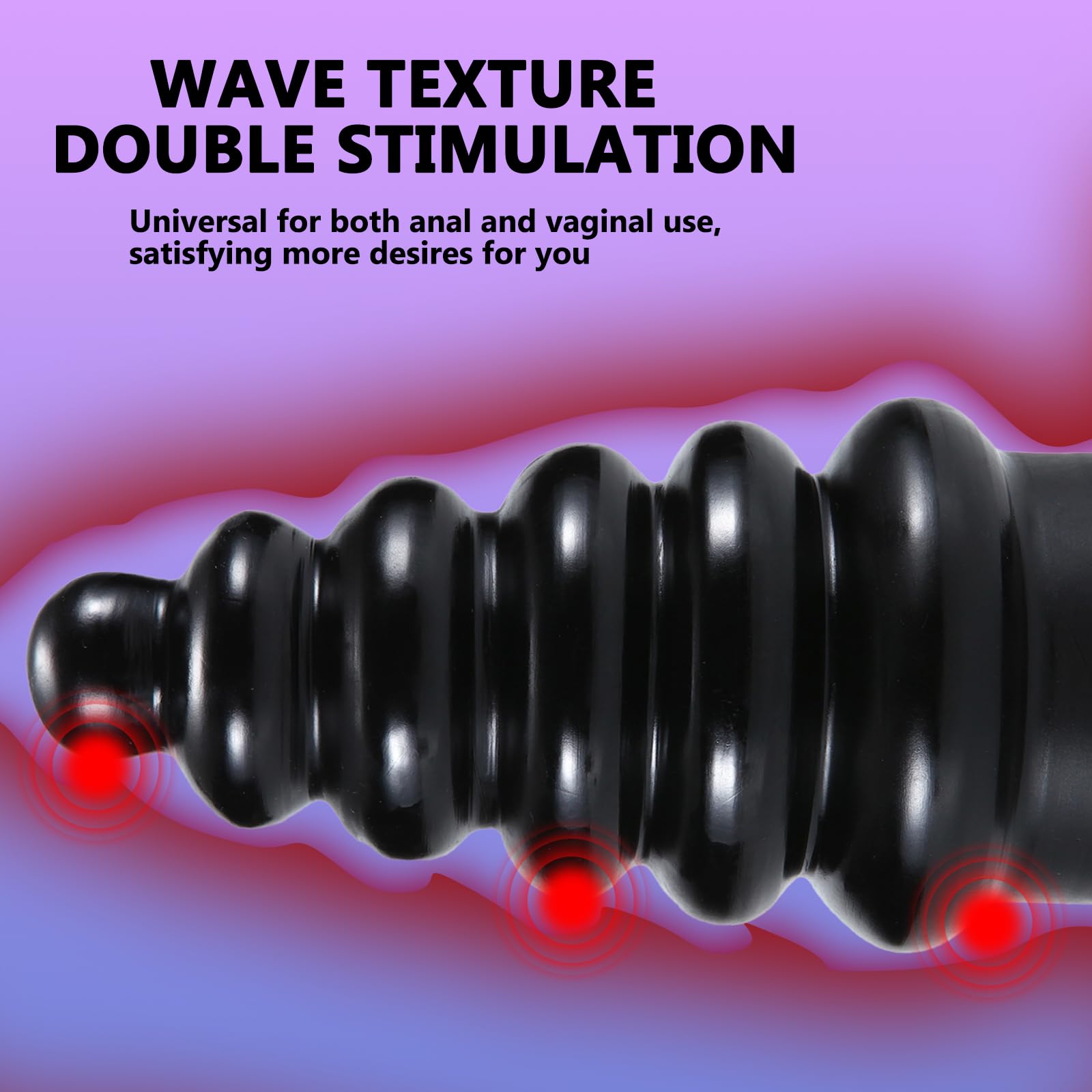 BDSMJOY Butt plug Dildo Anale XXL Dildo Gigante, grande Plug Anale con Ventosa, Perline Anali Giocattoli Anali Sesso Estremo Espansore Anale Fisting Giocattoli Sessuali per Coppie Donne Uomini