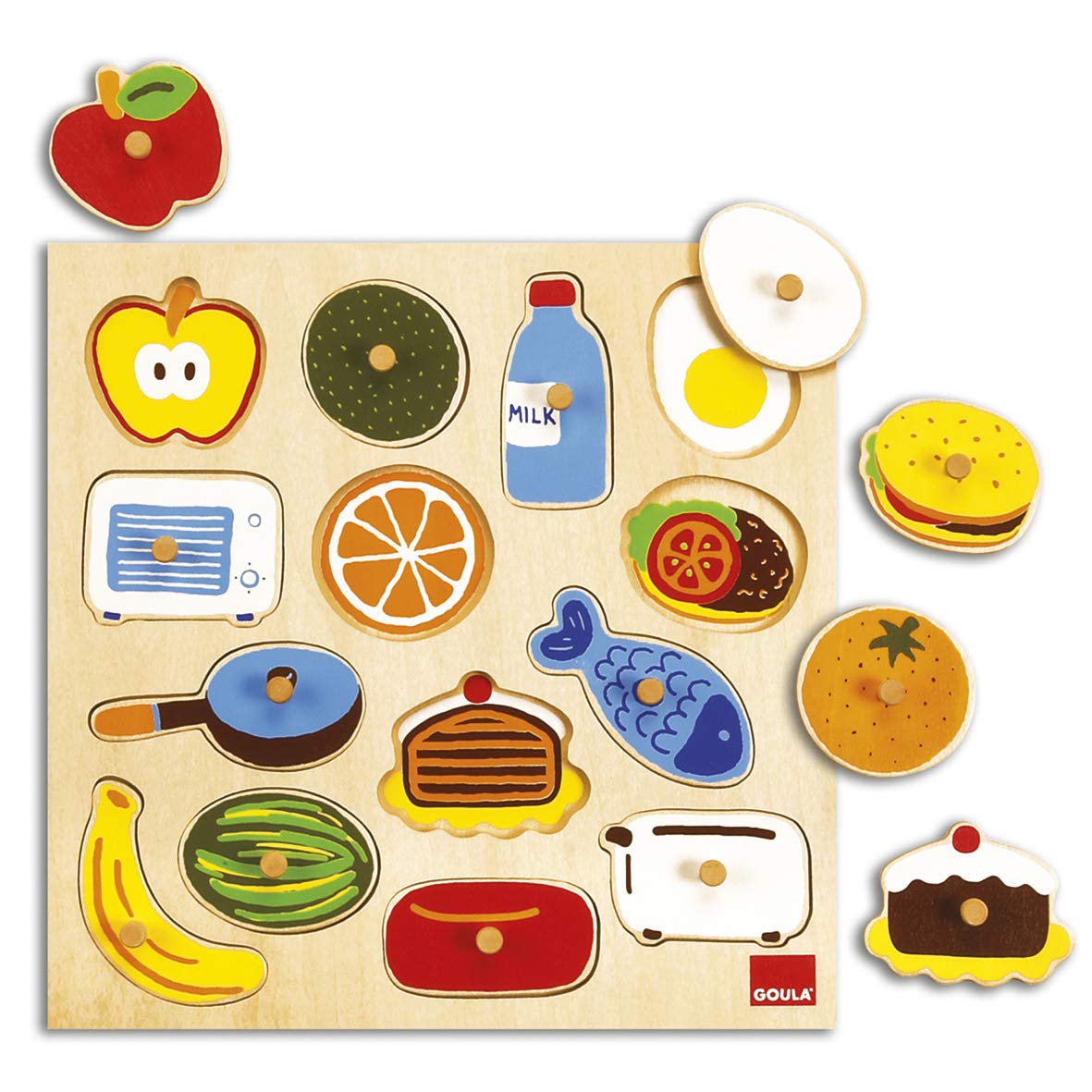 GOULA ピックアップパズル キッチン Amazon.co.jp: GOULA ピックアップパズル キッチン : おもちゃ