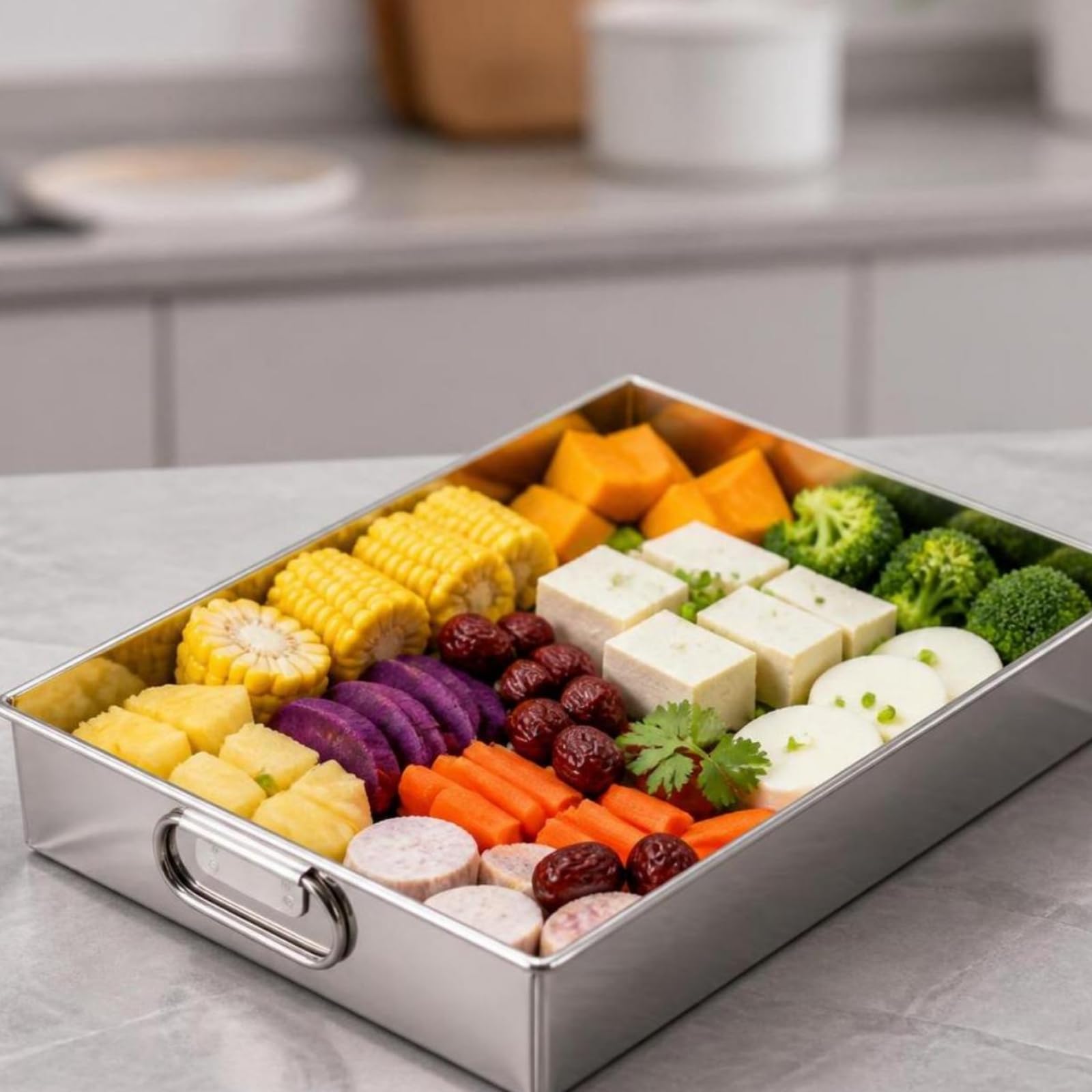 Bac Gastro avec Couvercle Alimentaire, 30 24 5cm