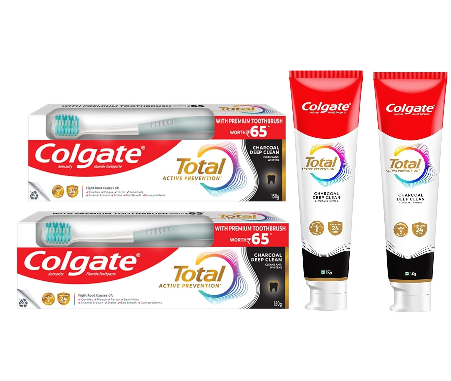 Colgate Total Charcoal toothpaste