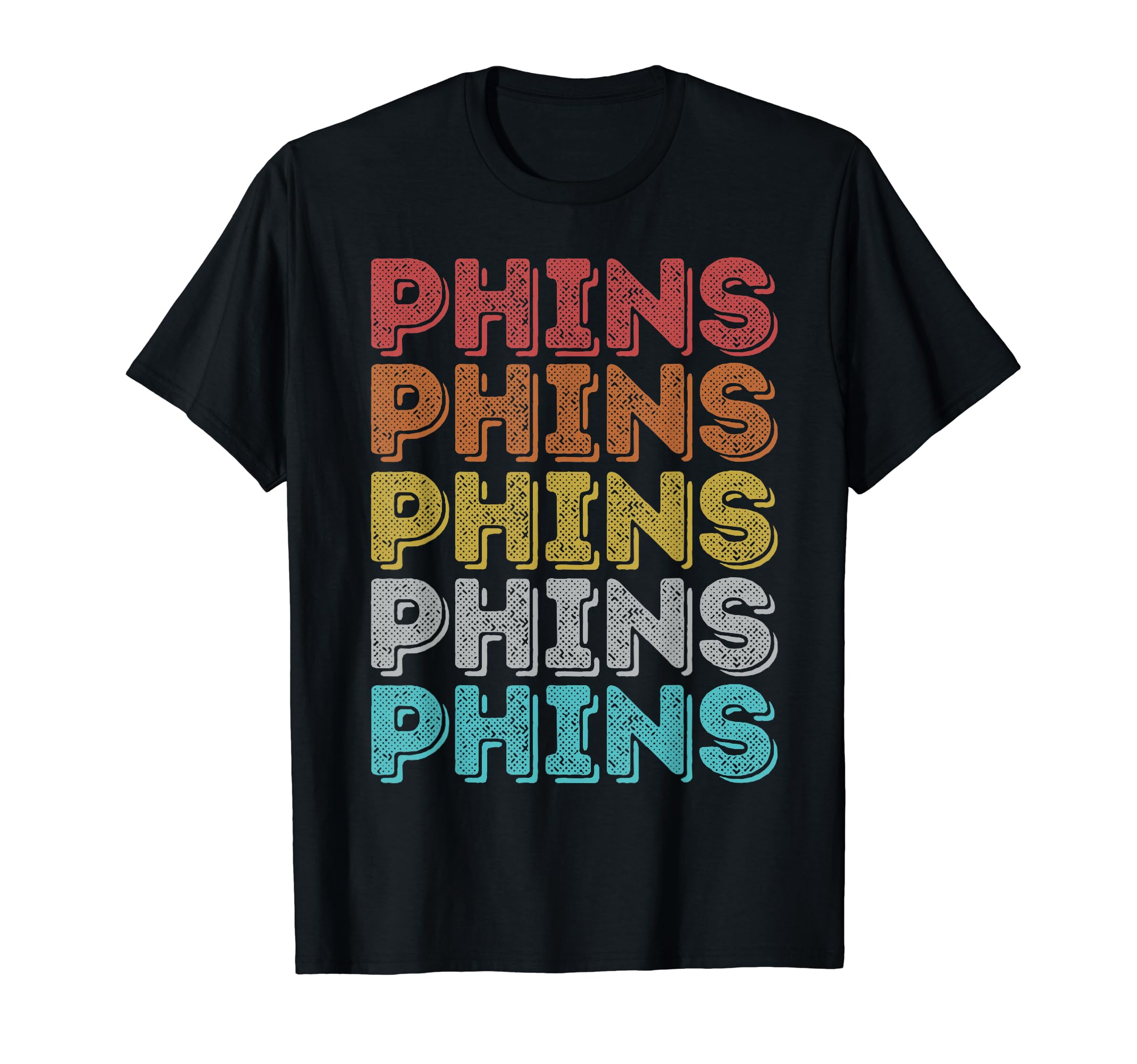 Phins Shirt Vintage Retro ApparelVintage Retro Phins T-Shirt