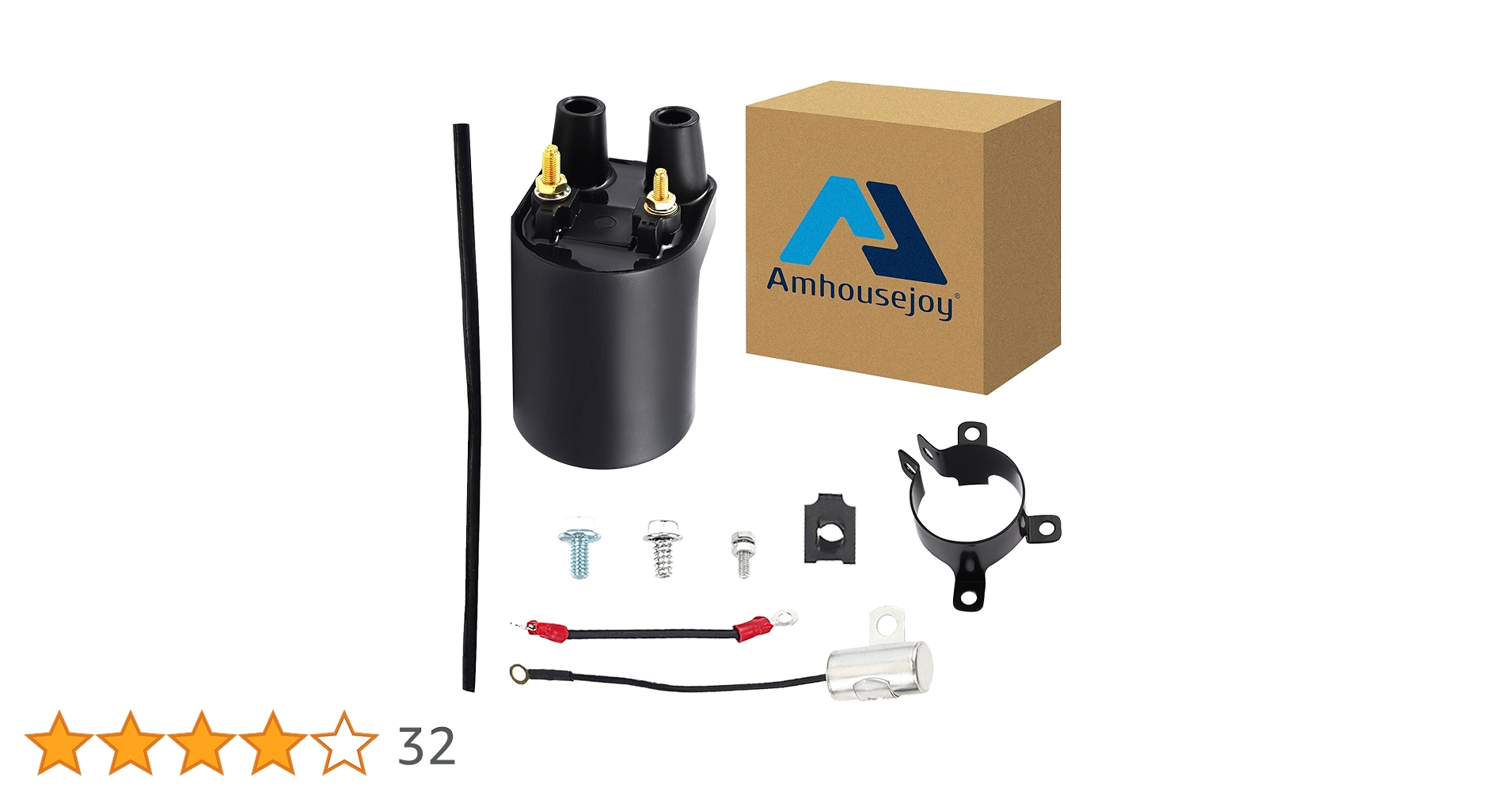 その他 PoN 166-0820 Ignition Coil Fit for Onan Points Models BF B43 B48