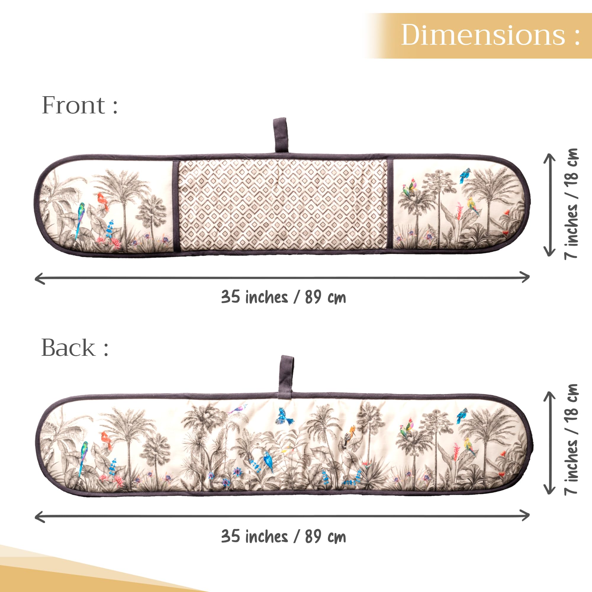 Ulster Weavers – Guanto Forno Doppio Dog Days – Casa E Cuori - Foto 9