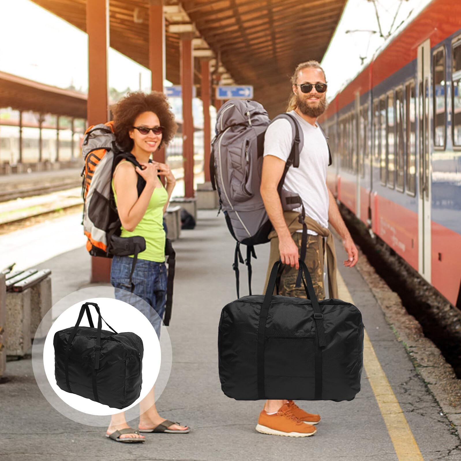 Mikinona Borsa Pieghevole per Bici Resistente Porta Bici Versatile Tracolla e Zaino Anti-graffio e Facile da Pulire per Trasporto Auto e Mezzi Pubblici