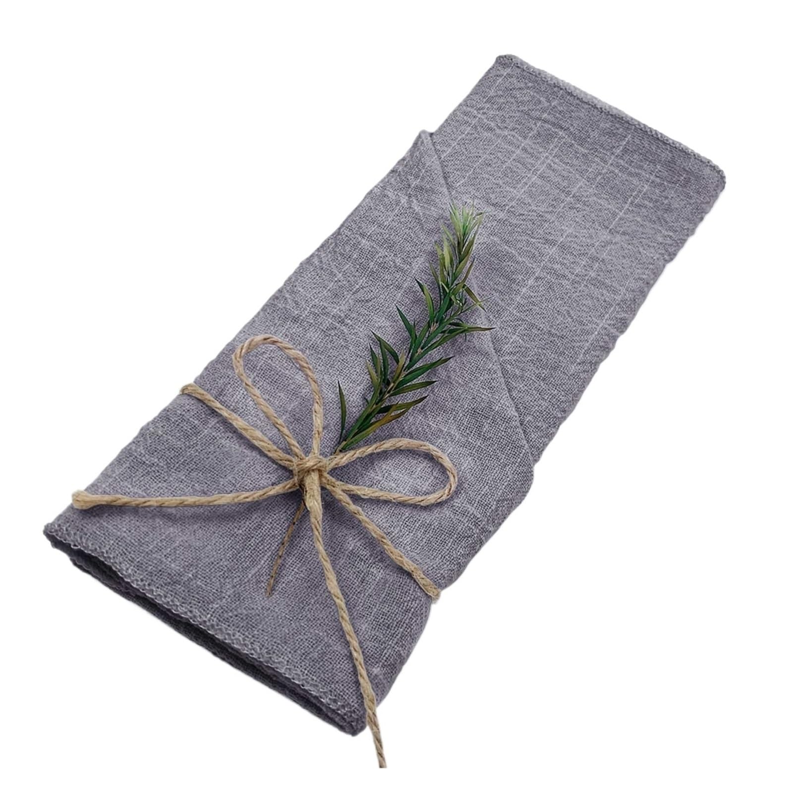 Gauze Cotton Napkins Rustic 12pcs 30x30cm for table