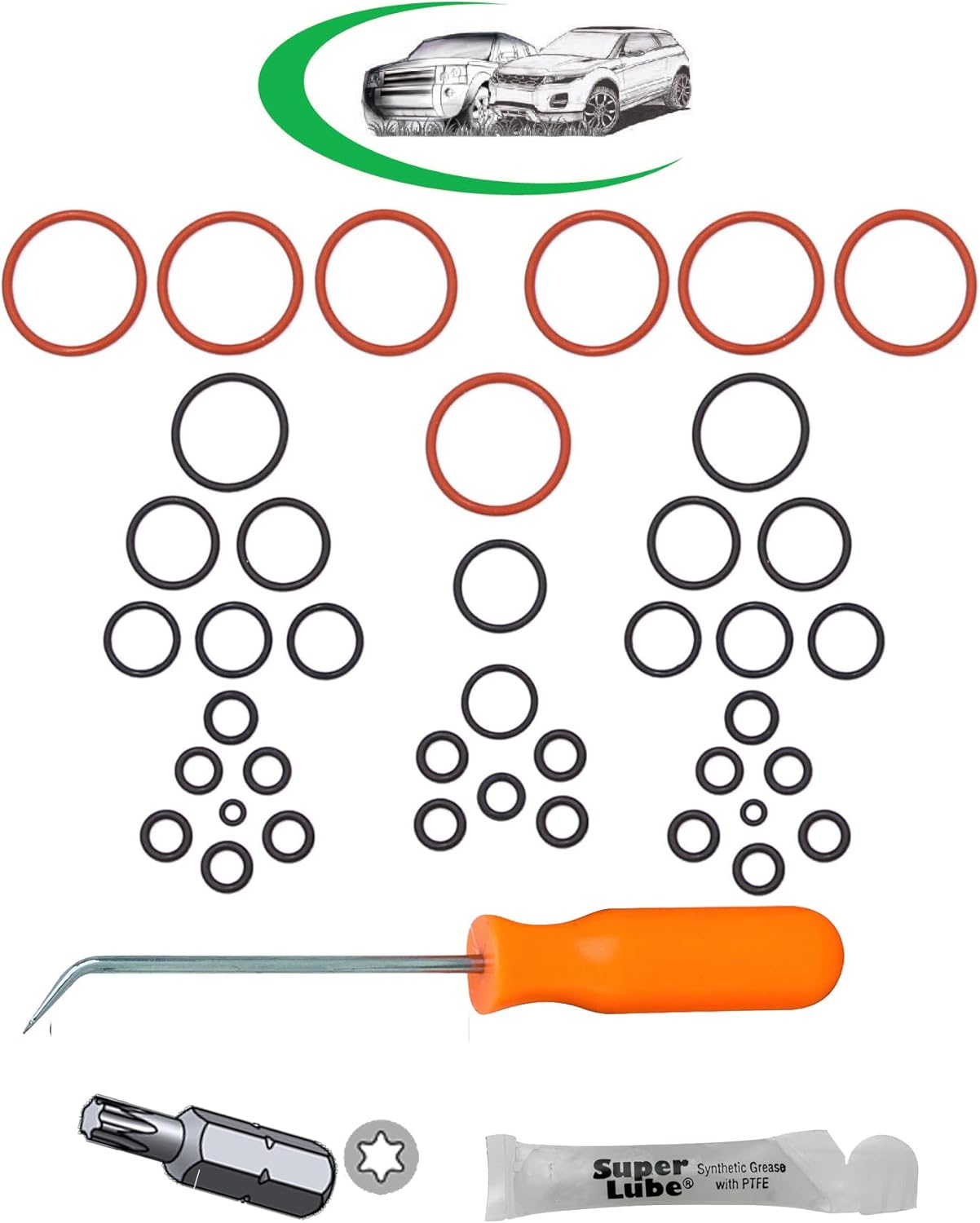 Complete Air Suspension Valve Block ORing Kit Compatible