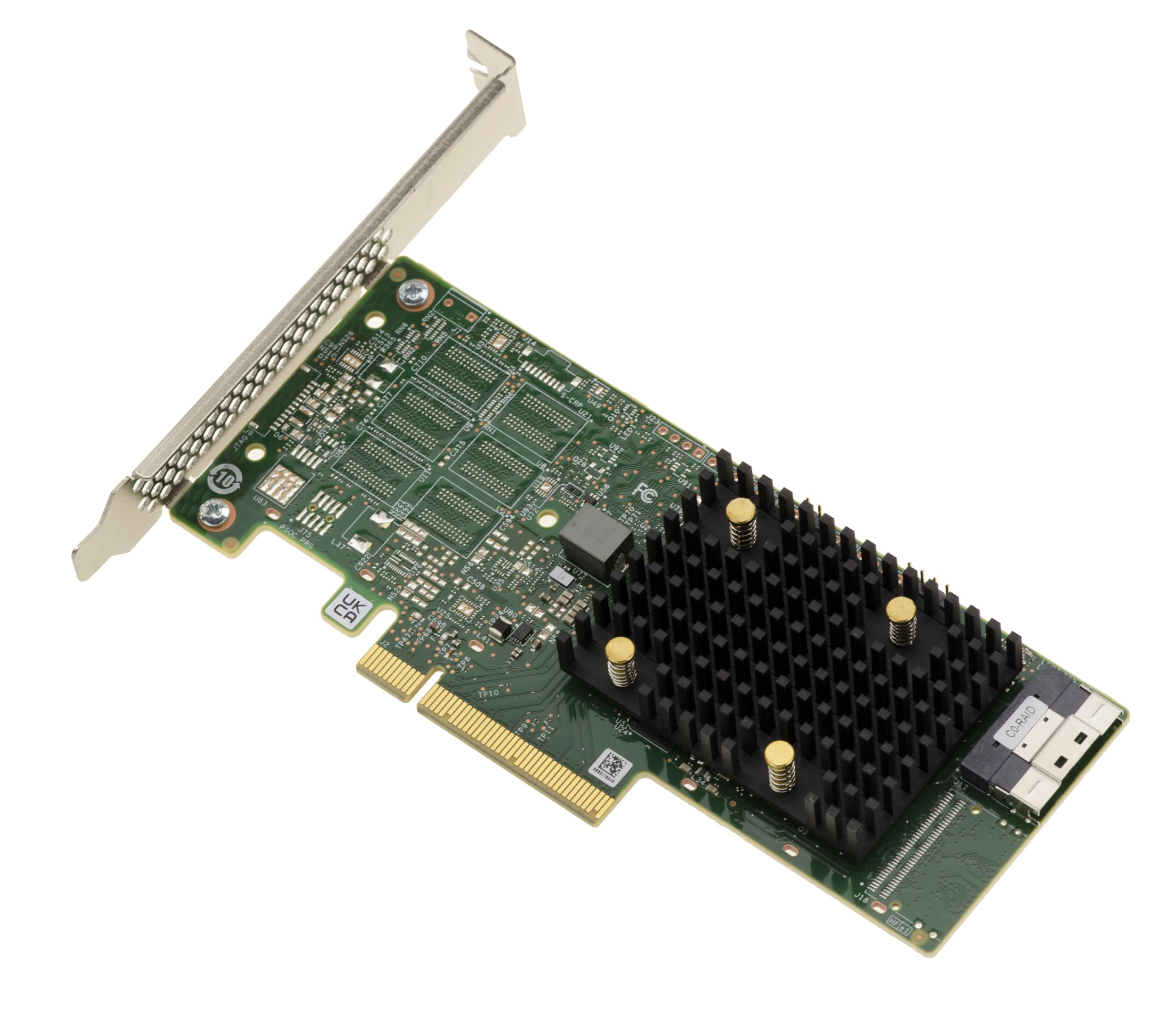 KALEA-INFORMATIQUE Scheda controller PCIe 4.0 x8 Trimode SAS SATA NVMe 12GB con 8 porte interne OEM 9540-8i con Raid 0, 00, 1, 10