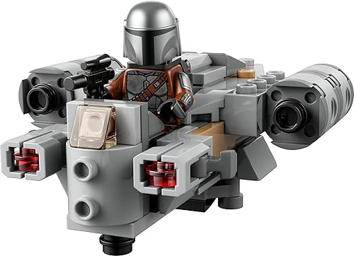 Miniatura 2 de LEGO Star Wars The Razor Crest Microfighter 75321 Kit de construcción de juguete para niños de 6 años en adelante; construcción rápida, tiroteo de