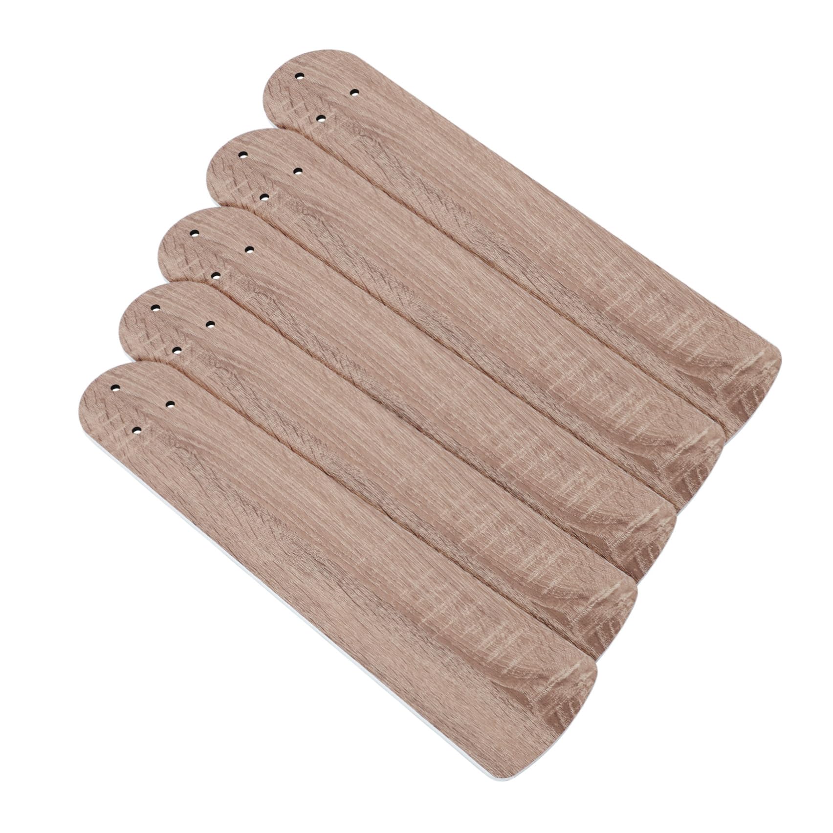 Tofficu 5 Pezzi Accessori per Ventilatore da Soffitto Legno e Morsetti per Ricambio Resistente per Ventilatore e Lampada da Soffitto