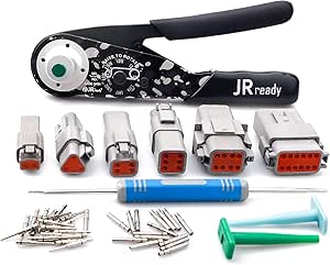 Deutsch DTM 3 Pin Motorsport Connector Kit With EZ-Crimp Contacts 16-22 AWG - Foto 9