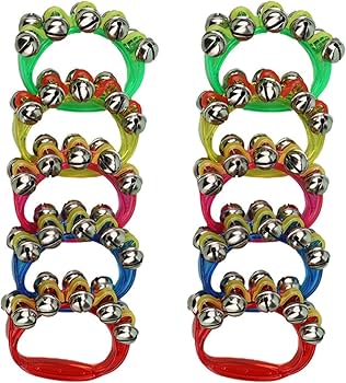 鈴　カラフルハンドベル12個6組セット　楽器　お遊戯 DBs11ZE4TNWb._UX300_TTW__.jpg