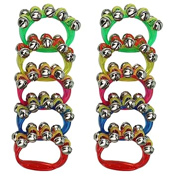 鈴　カラフルハンドベル12個6組セット　楽器　お遊戯 Amazon | Shantia ハンドベル リングベル 10個セット 子供用 5色