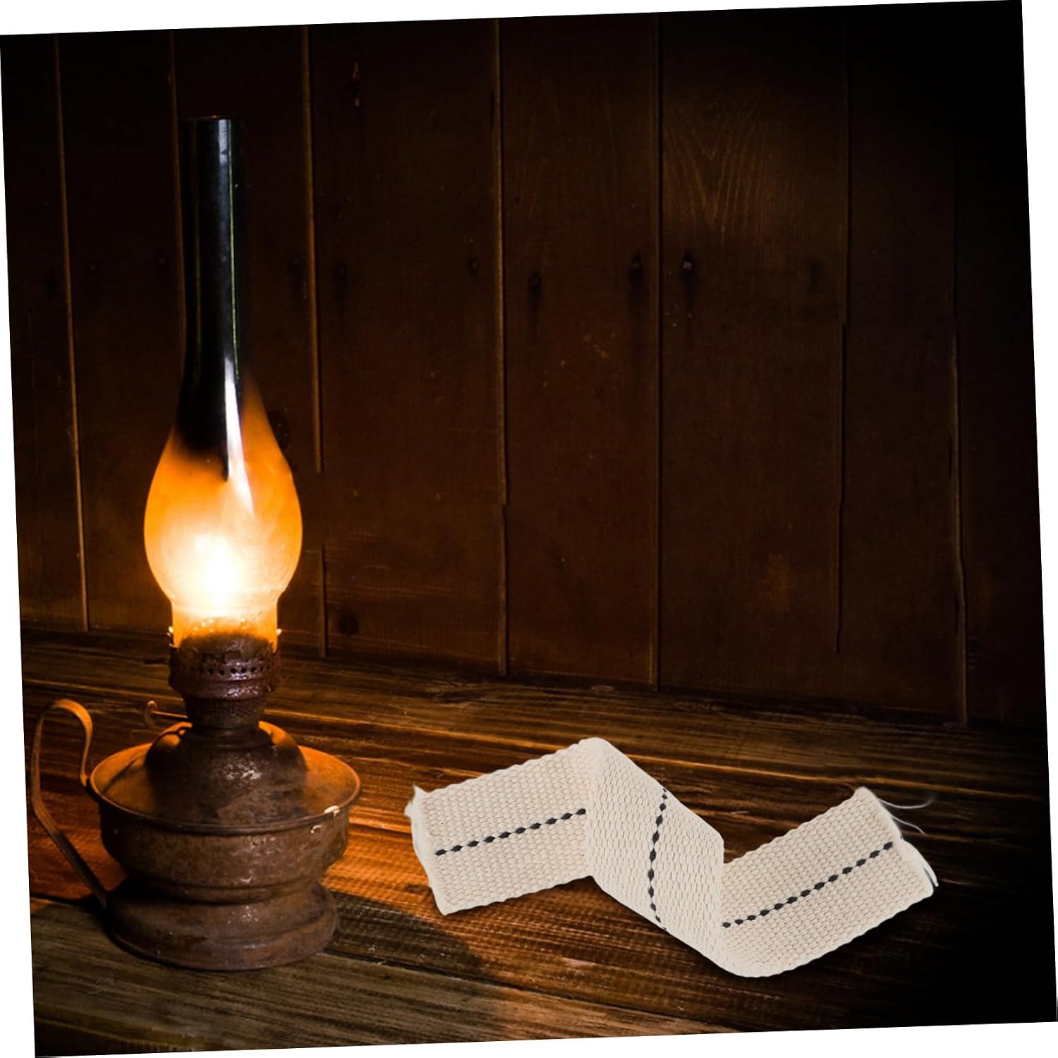 Vintage Kerosene Lamp Wick Cotton Replacement Wick for Oil Lanterns for Lighting and Home Decor