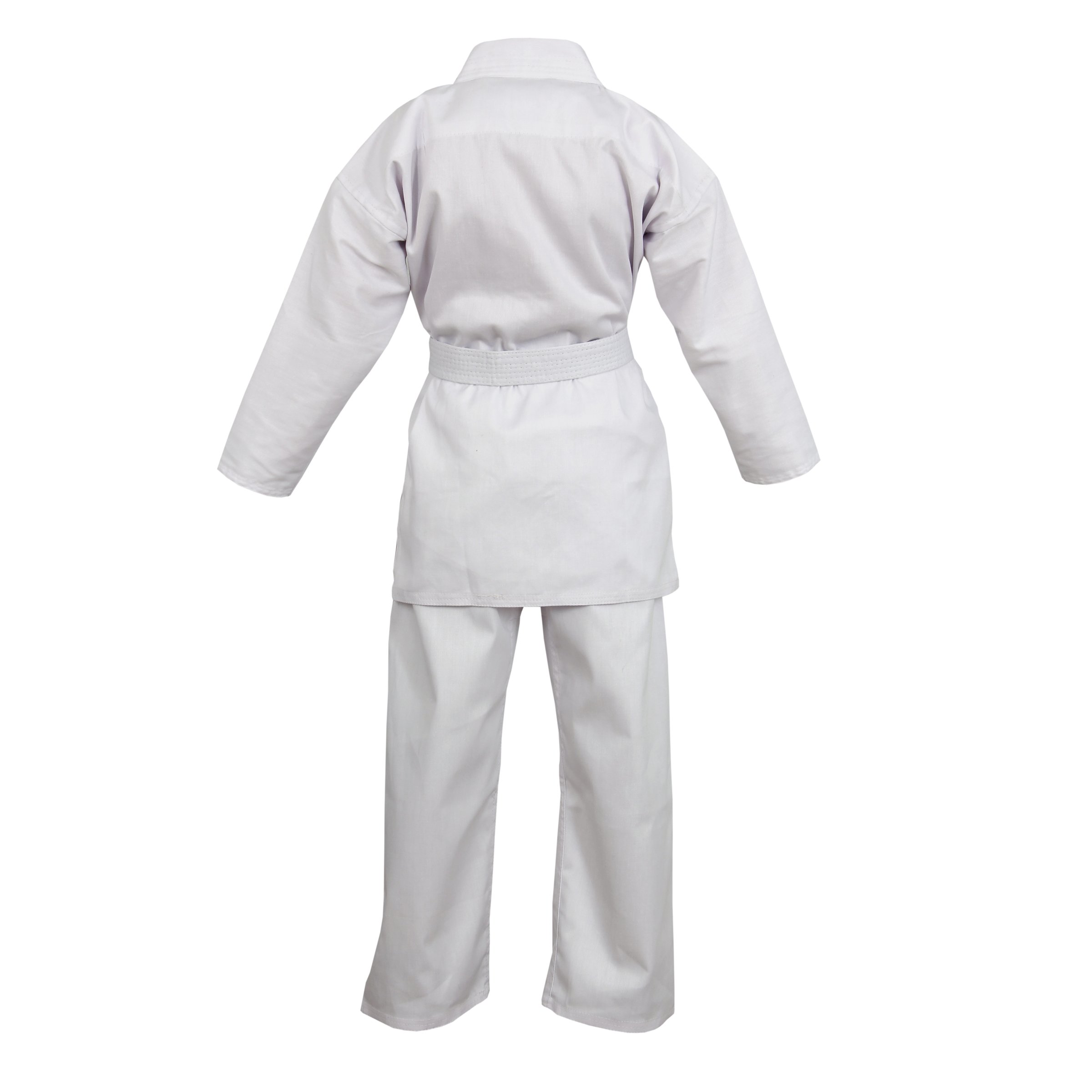 NORMAN Blanc Enfants Karaté Suit Gratuit Ceinture Blanche