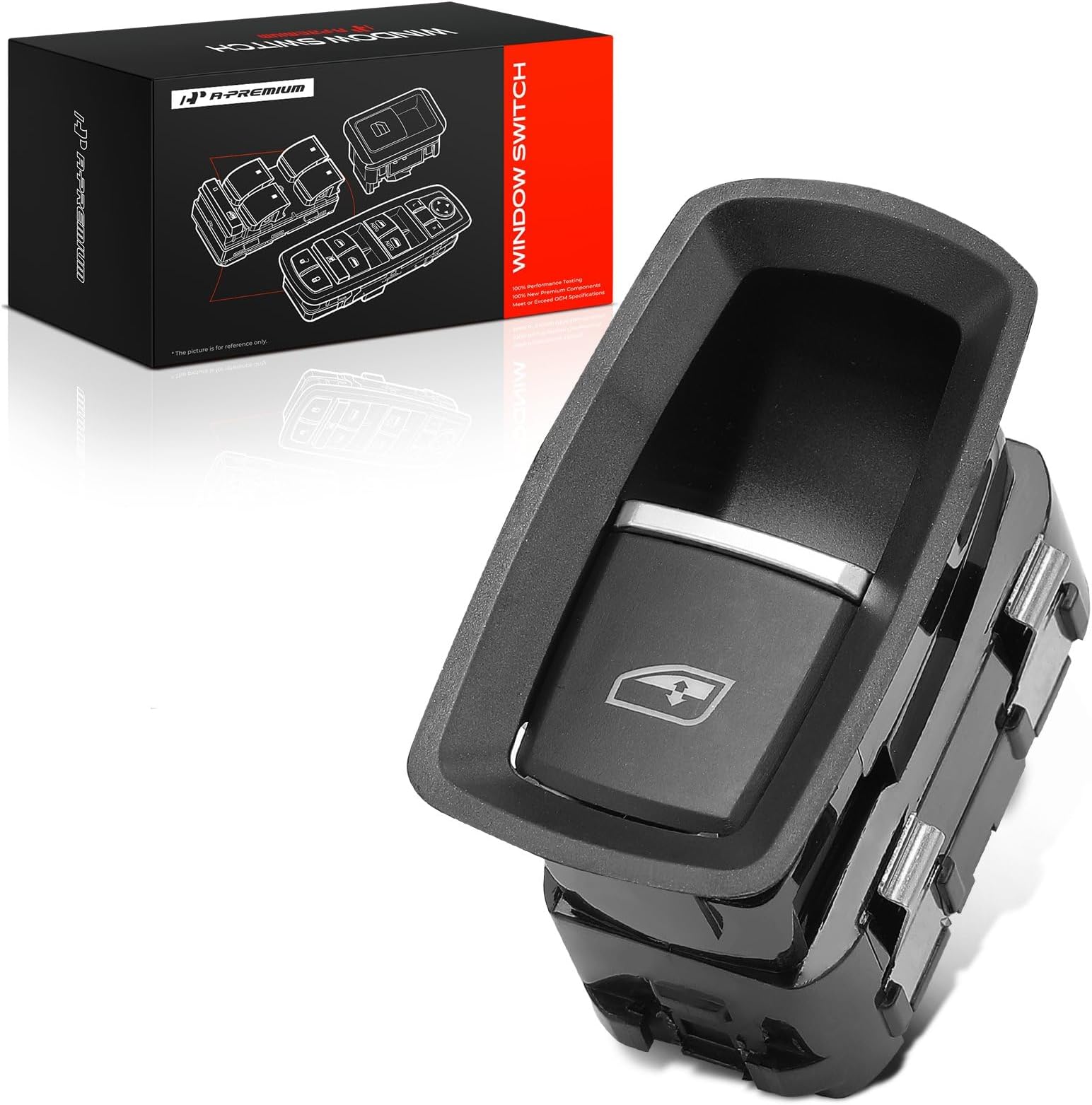Front Right or Rear Side Power Window Switch