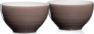 Ritzenhoff & Breker Zestaw miseczek do musli Suomi, 2-częściowy, taupe, porcelana