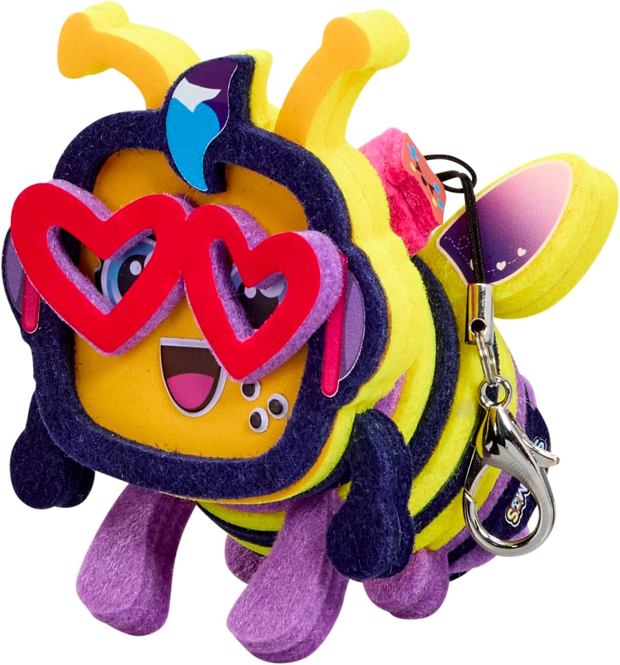 TOMY Stakimos Big Dreams 3 Pack | Kids Craft Set to Build Your Own Adorable 3D Characters from Recycled Polyester Craft Foam | No Glue or Cutting Needed | Craft Kits for Kids Ages 6+ Years