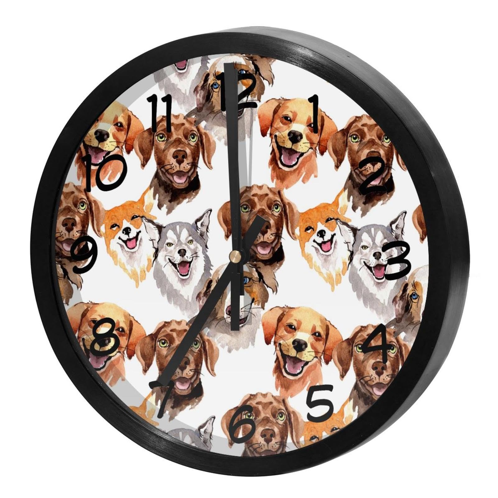 Horloge murale silencieuse sans tic-tac pour retrouver le calme au bureau