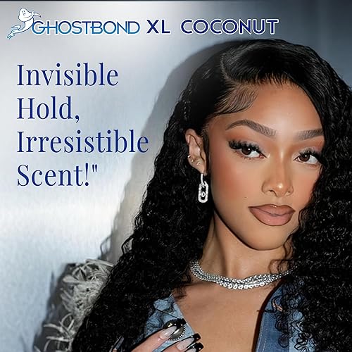 Miniatura 7 de GHOSTBOND XL Adhesivo de repuesto para cabello, 1.3 onzas, pegamento invisible para peluca control de humedad extra, resistente al agua y al aceite,