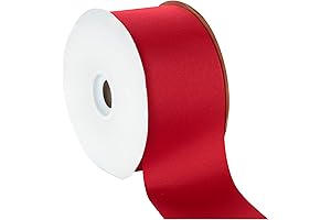 Berwick Offray 3-Inch Wide Grosgrain Ribbon in Vibrant Red