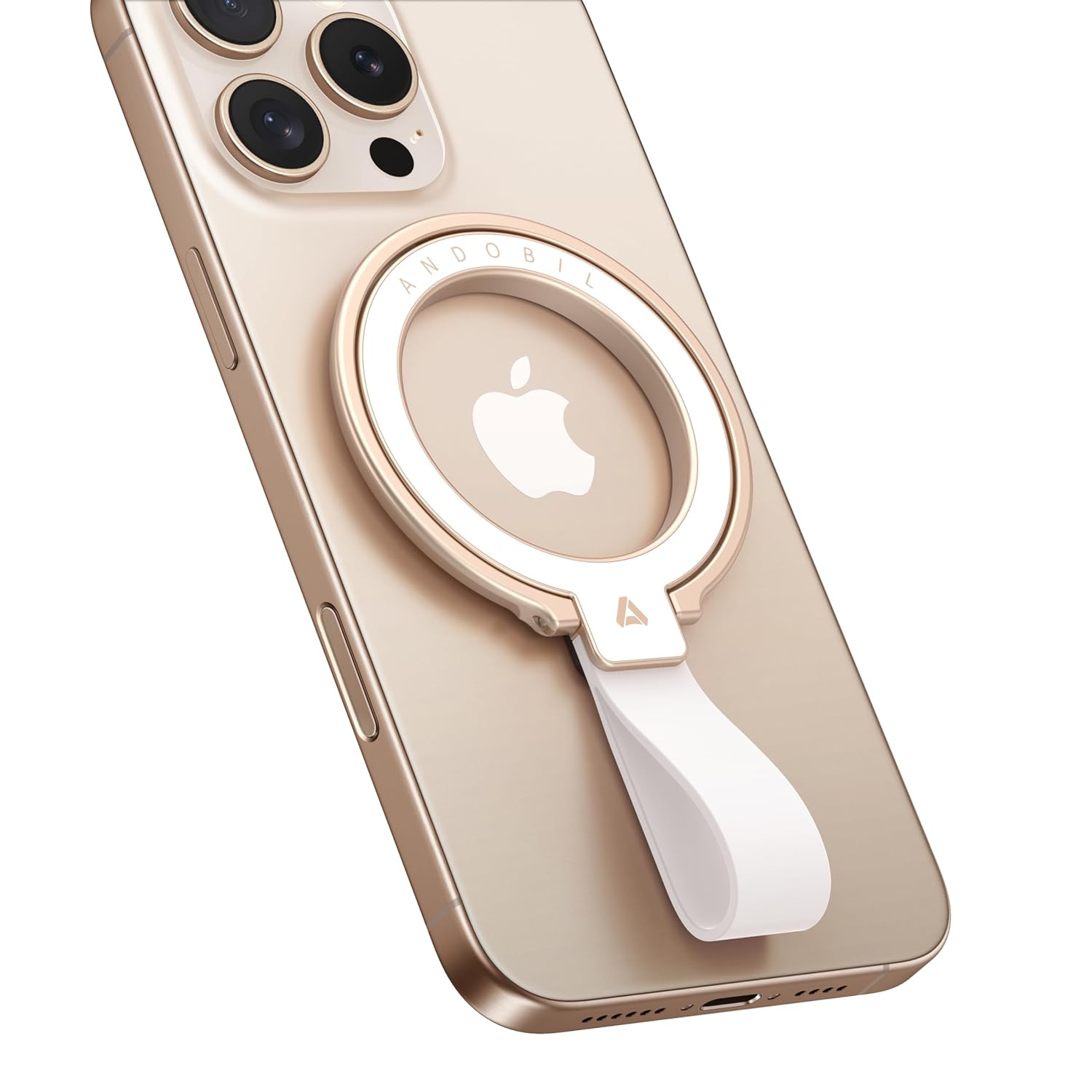 andobil 2025 Unrivaled Stability Magnetic Phone Grip Holder for MagSafe Ring Stand Holder Kickstand Compatible with MagSafe Accessories