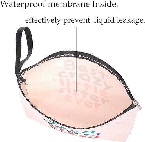 Miniatura 5 de Hanamiya Na Bolsa de aperitivos para viajes, divertida bolsa de maquillaje impermeable, lavable, reutilizable para viajes, playa, bonitas bolsas de