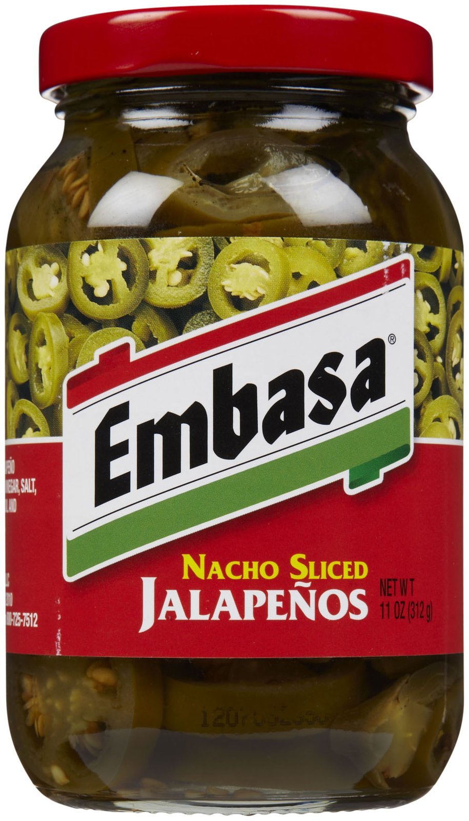 Embasa Sliced Jalapeno Peppers, 11 oz