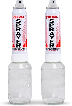 Preval Sprayer System, 2 Pack - Refillable Spray Paint Aerosol 0267