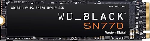 WD_BLACK SN770 2TB NVMe M.2 SSD, M.2 2280 NVMe SSD, Gamin… - 1