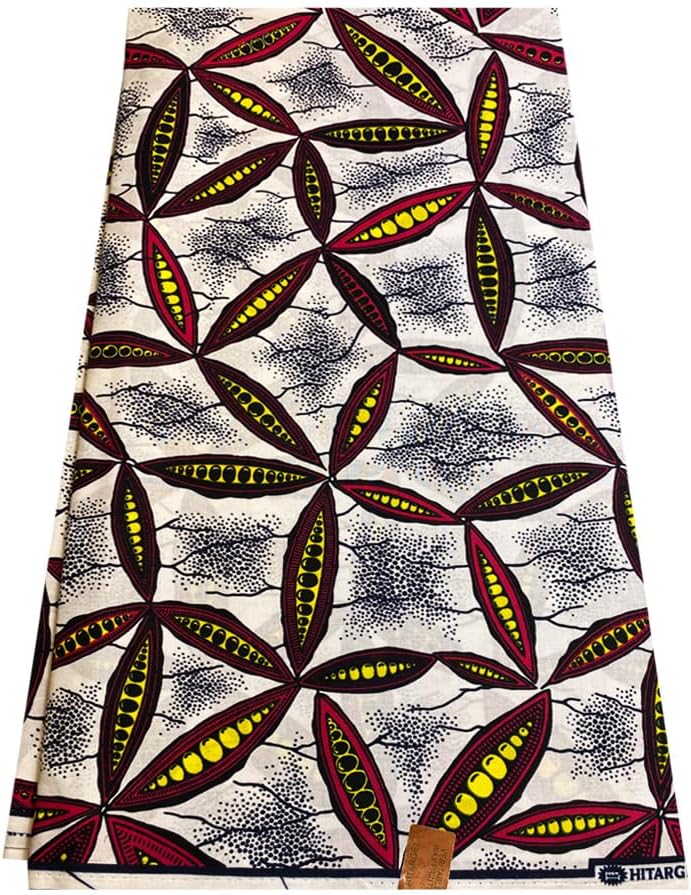 African Wax Print high End Design Good for Dresses Sell by 6 Yards