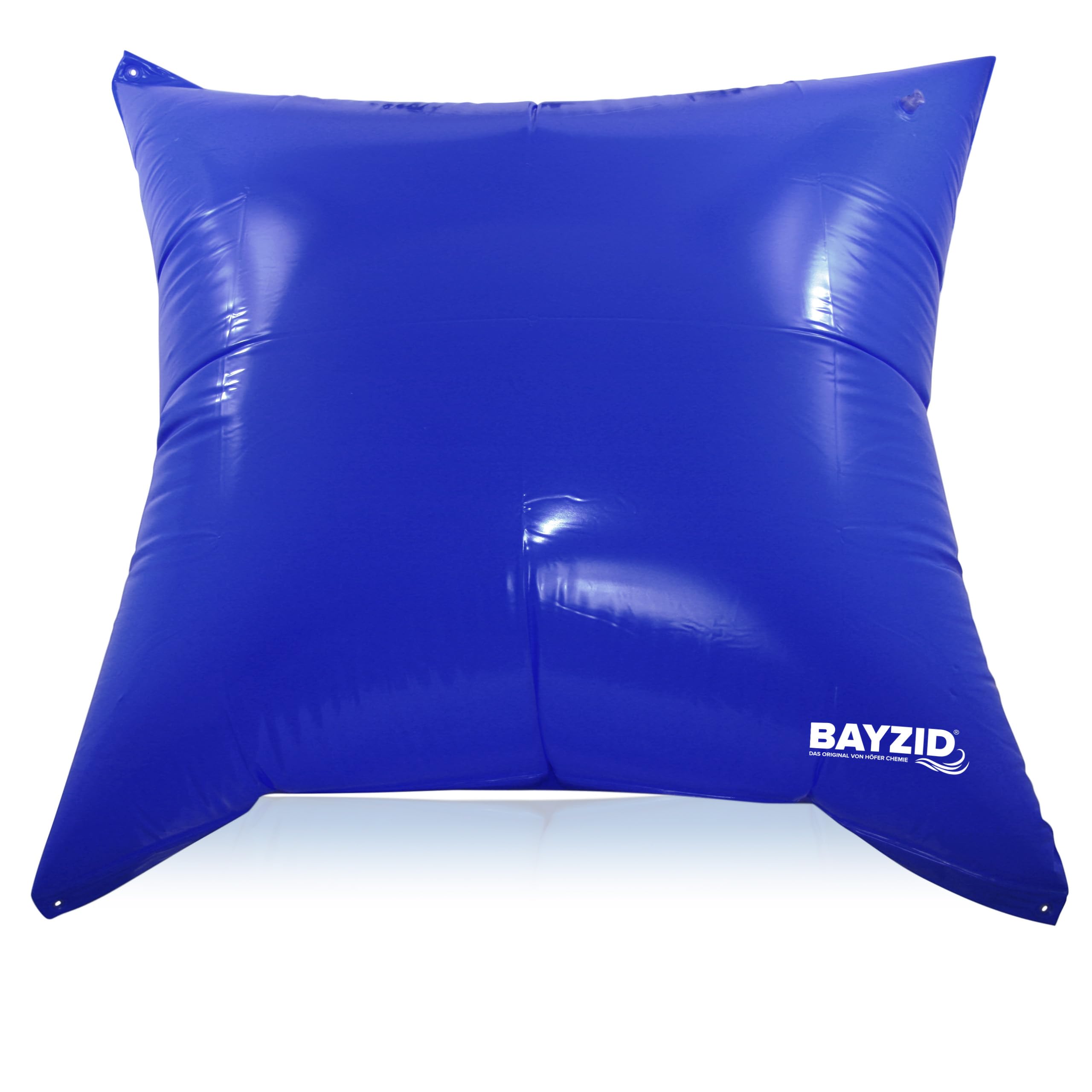 Höfer Chemie Coussin d'hiver Gonflable pour Piscine - Lot de 6 | 122x122 cm Coussin d'Air Robuste en PVC 2 mm avec Œillets - Protection Bâche Hivernage Piscine Ronde, Ovale et Rectangulaire