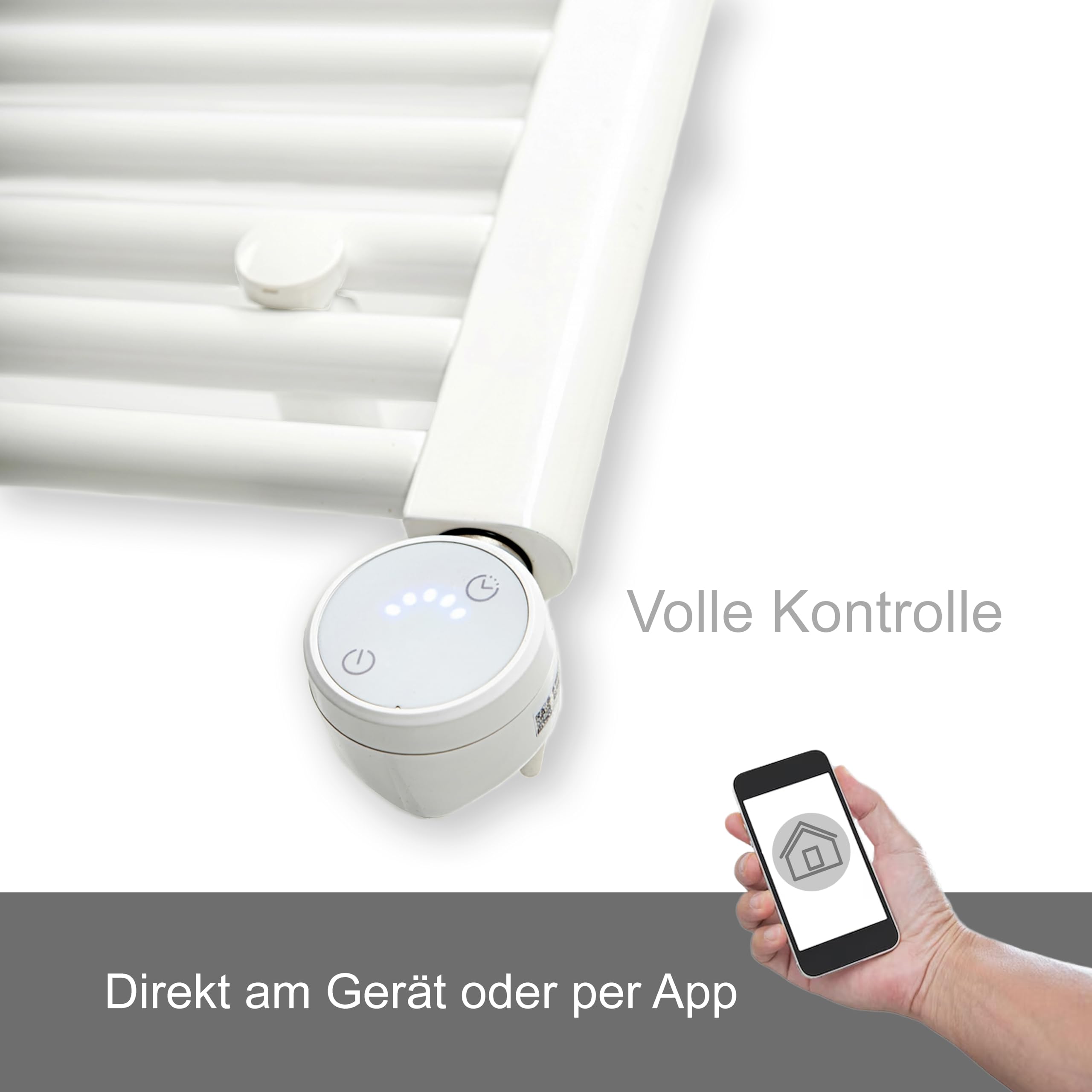 anapont WiFi und Bluetooth elektrischer Badheizkörper 1775x600 - weiß gerade - Handtuchheizkörper - Badheizung elektrisch - Handtuchheizung - Made in Germany | Handtuchheizkörper, Badheizung elektrisch, Handtuchheizung, Made in Germany