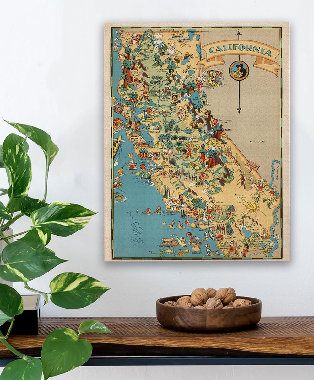 希少1978カリフォルニア州 地図と観光パンフレット 希少1978カリフォルニア州 地図と観光パンフレット カリフォルニアの