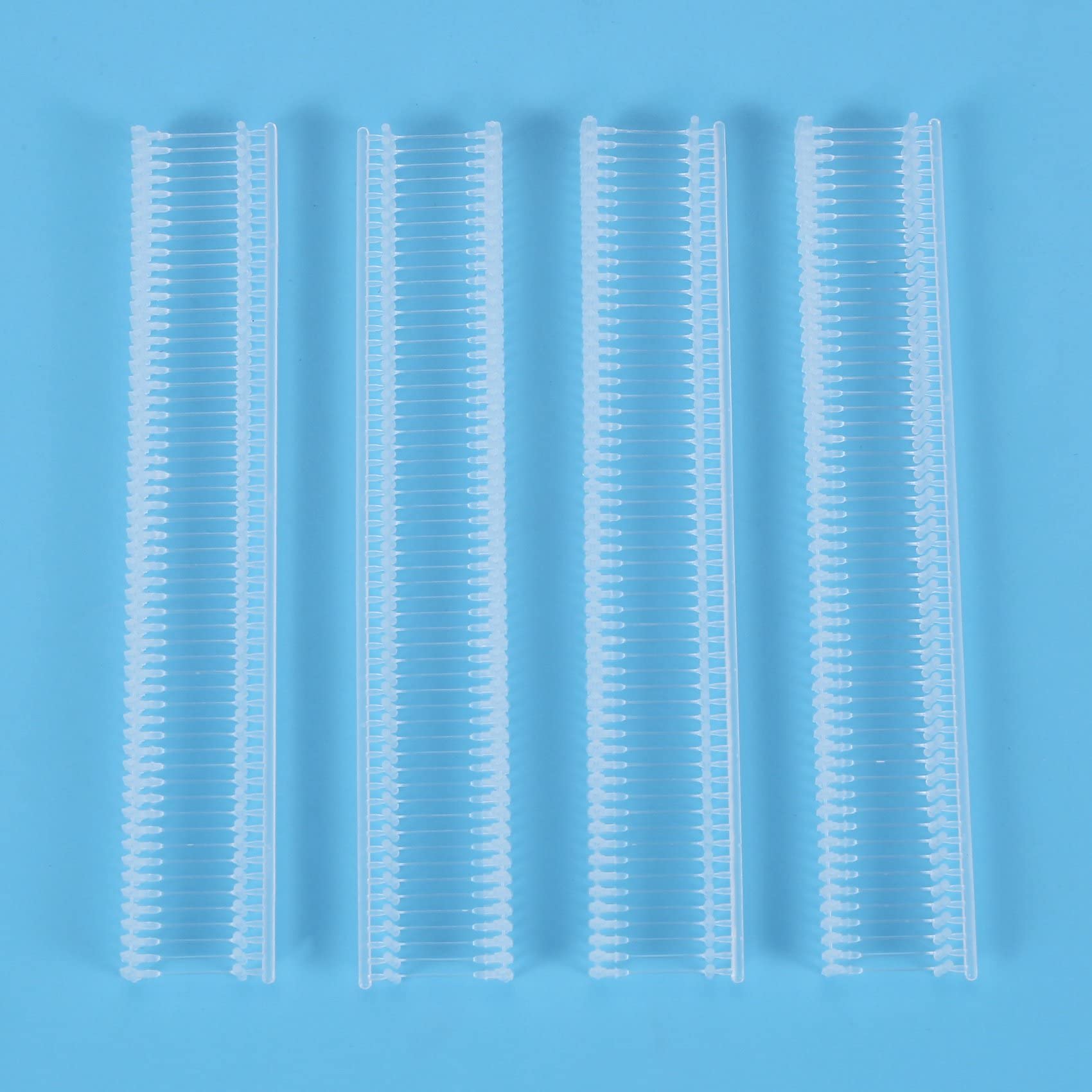 Kqcibz Plastic Tag Pins Barbs Fastener 10mm 5000 Pcs for Tagging, White