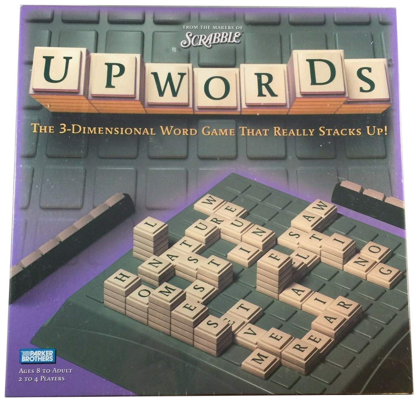 Amazon.com: Scrabble Upwords The 3-Dimensional Word Game That Really Stacks  Up! 2002 Edition : Toys & Games