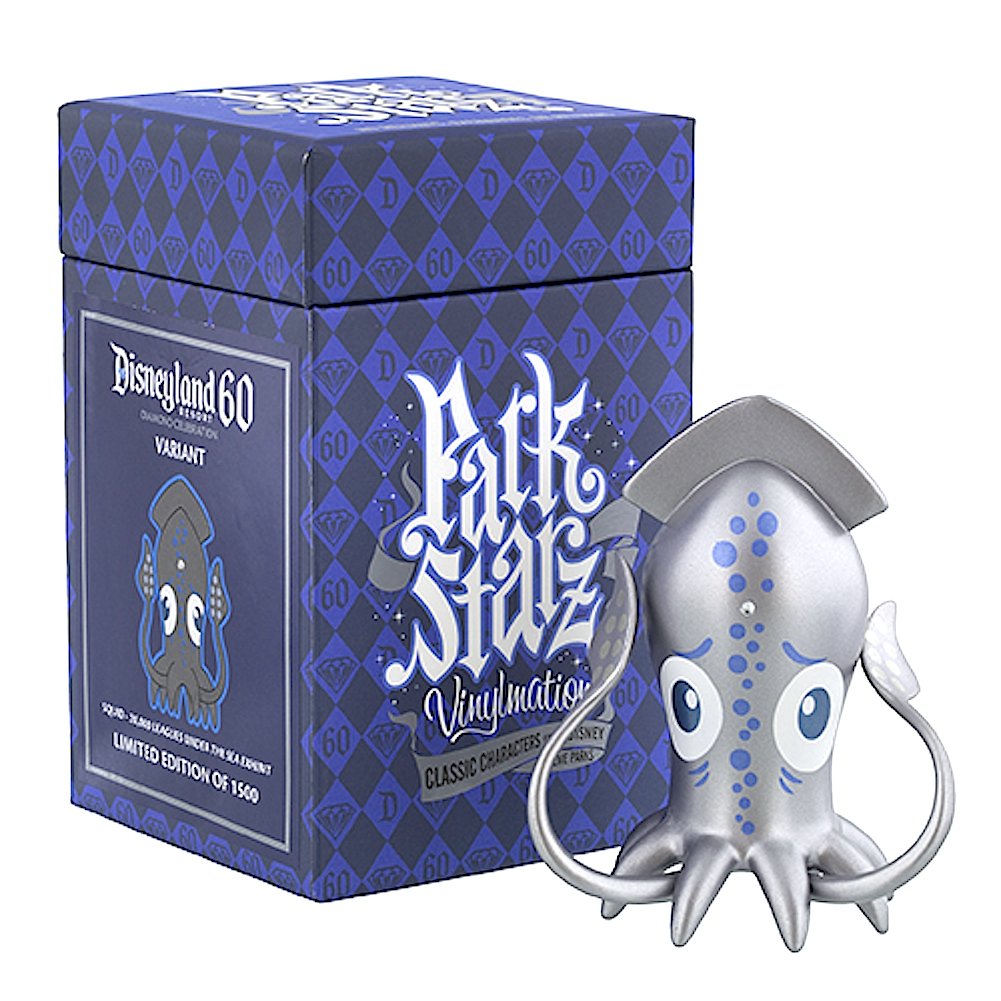 Disneyland 60th Anniversary Vinylmation Park Starz Squid from 20,000 Leagues Under The Sea Varient by Disney