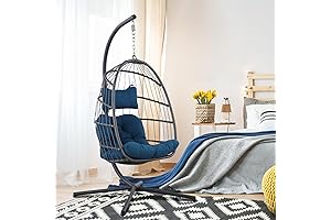 Teal Blue Hammock Chair - Hang in Style with our Swing Egg Chair
