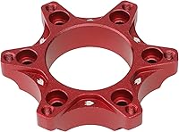 Vista 2 de NRG Innovations SRK-LOTH-RD Adaptador de buje para volante de juegos rojo Compatible con Logitech G923 G29 G920 G27, patrón de pernos de 6 X 70mm