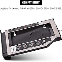 Vista 3 de Disco Duro Óptico Bay Caddy HDD SSD Recinto Disco Duro DVD Adaptador para Portátil