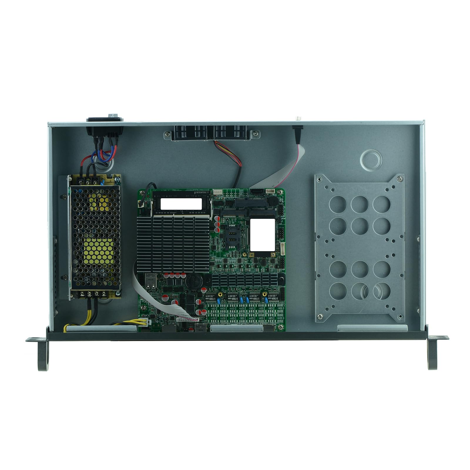 1U Firewall Celeron J1900, PFSense, Mikrotik, OPNsense, Untangle, Sophos, Kerio, VPN, Network Security Appliance, Router PC, RZ07, 4 x Gigabit LAN, 4G RAM, 32G SSD