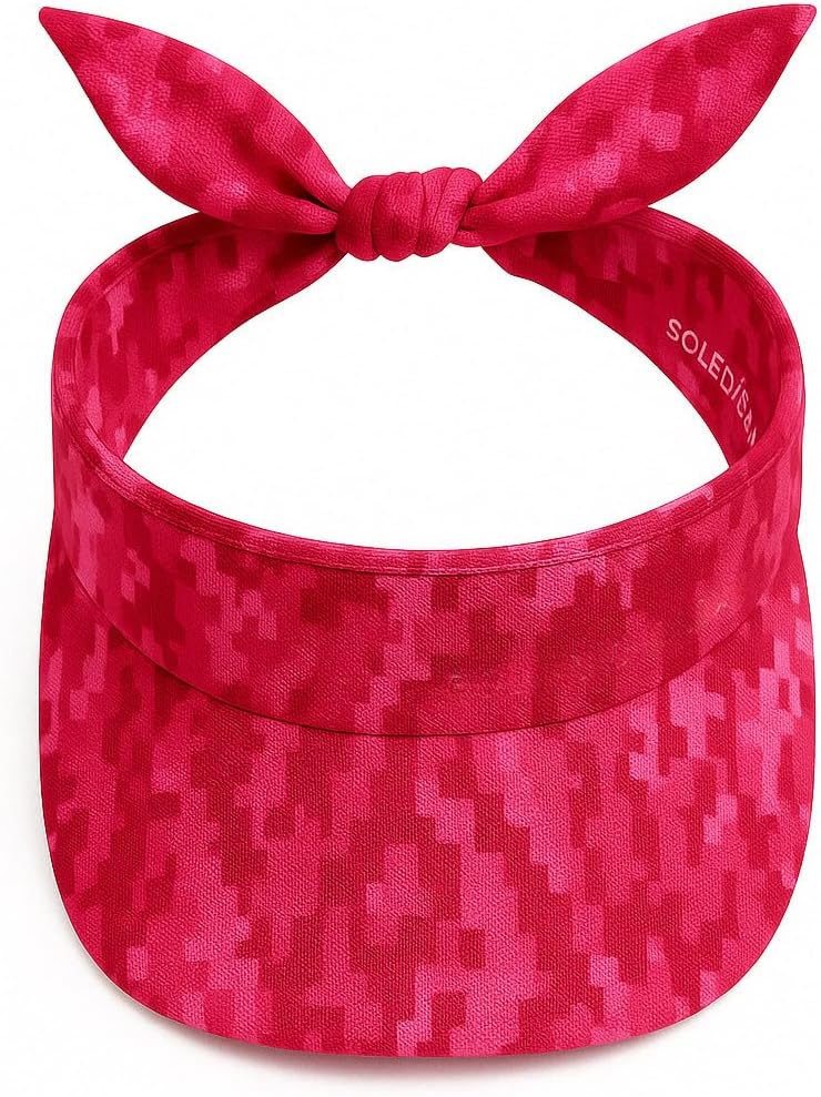 Women’s Adjustable Sports Visor – UV Protection, Lightweight for Golf, Tennis & Running, One Size, Standard image 2