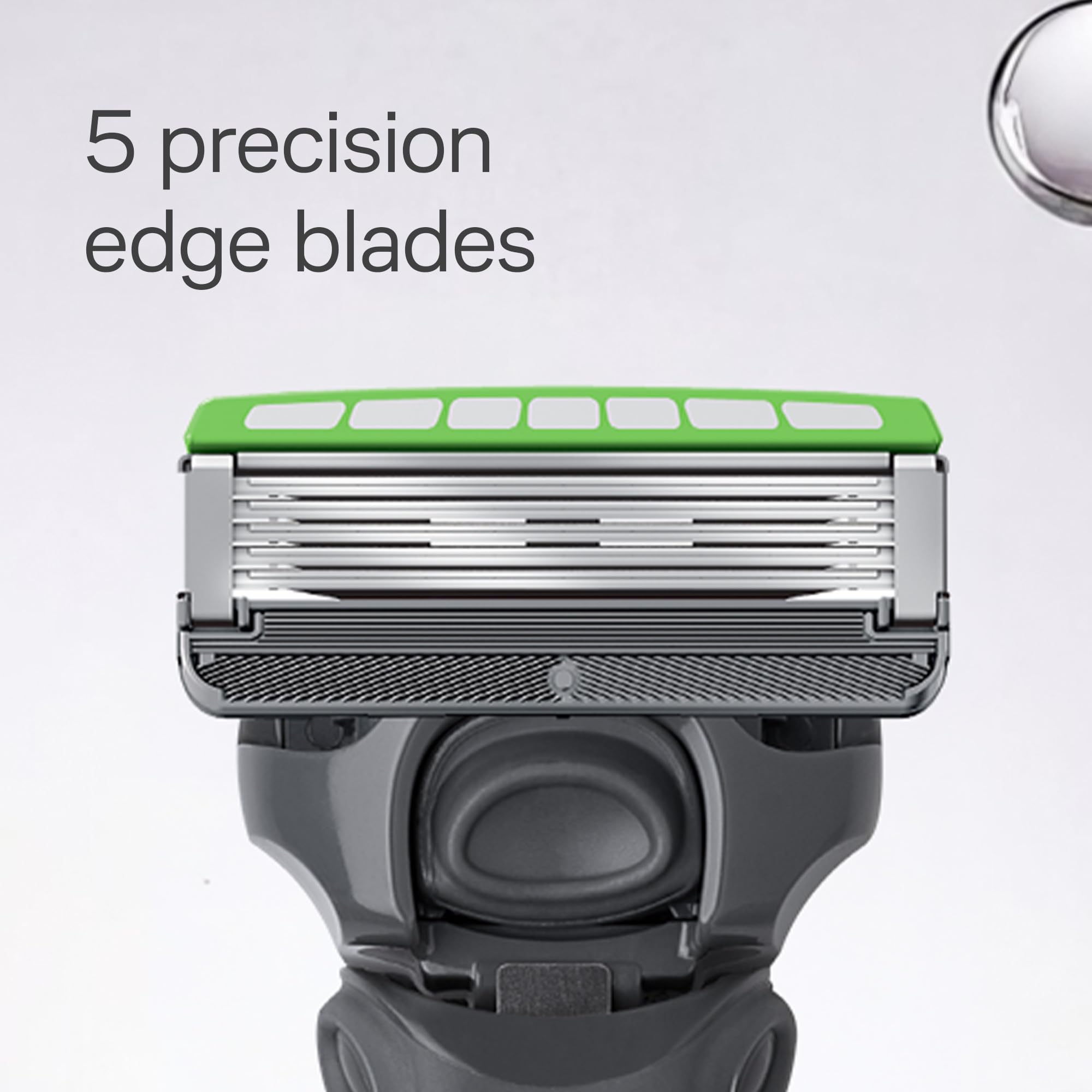 Schick Hydro Sensitive 5-Blade Razors for Men, 1 Handle & 17 Refills