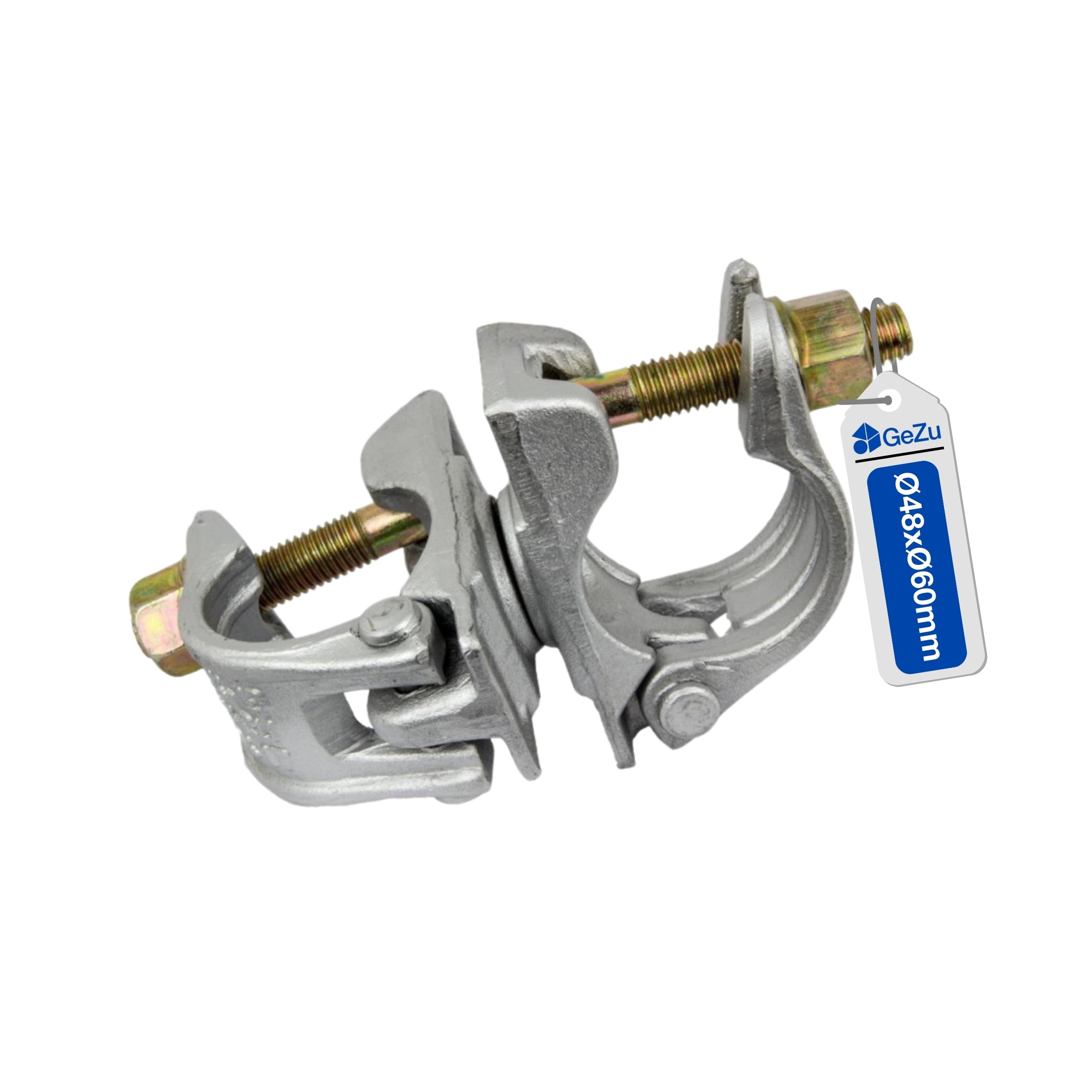 Gezu Impex Swivel Coupler 48 X 60 mm Hot Dip Galvanised Clamp For Scaffolding from B&Q