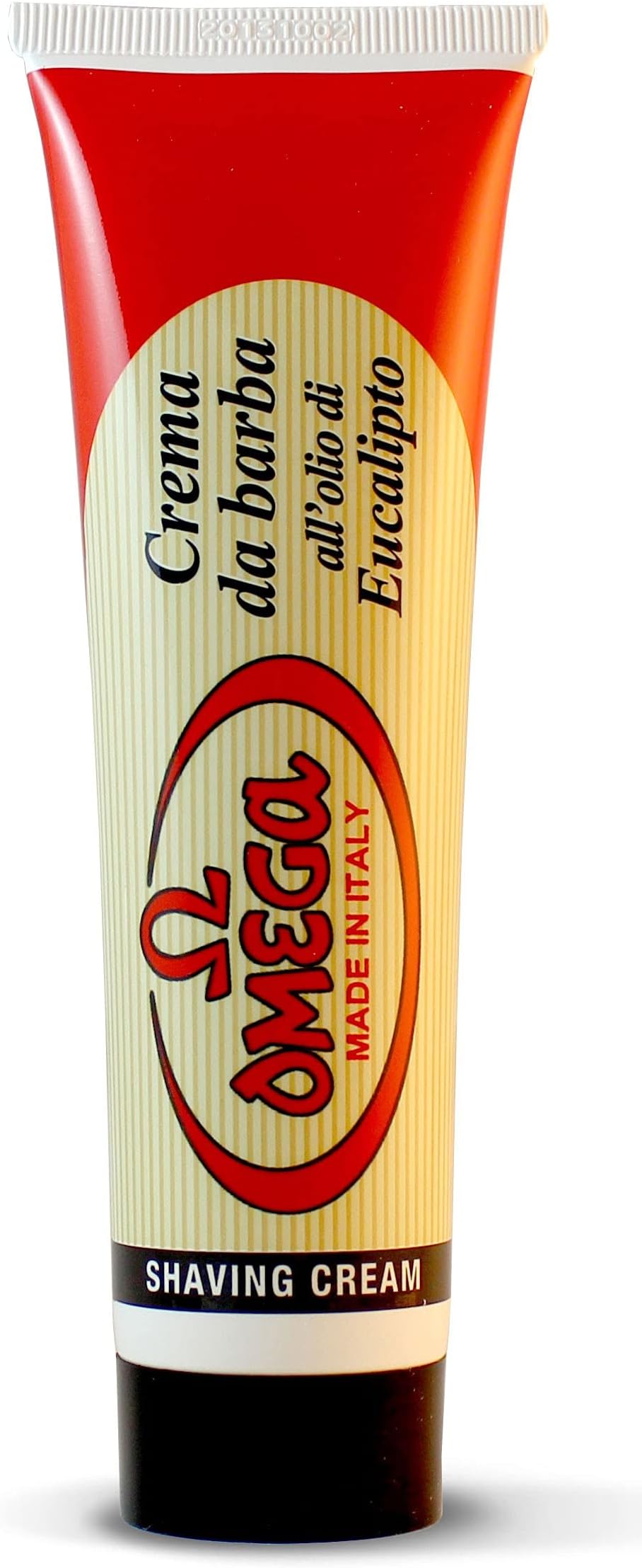 Omega Eucalyptus enriched Italian imported shaving cream tube 100 ml 3,52oz